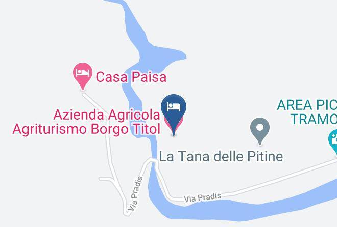 Pordenone - Azienda Agricola Agriturismo Borgo Titol Maps