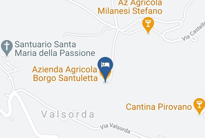 Azienda Agricola Borgo Santuletta Map