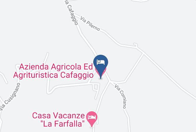 Pisa - Azienda Agricola Ed Agrituristica Cafaggio Maps