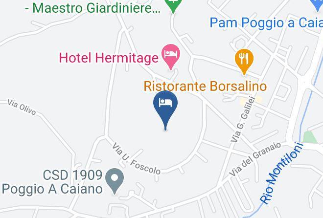 Prato - Azienda Agricola Il Castellaccio Di Bettazzi Edoardo Maps