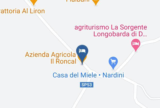 Udine - Azienda Agricola Il Roncal Maps
