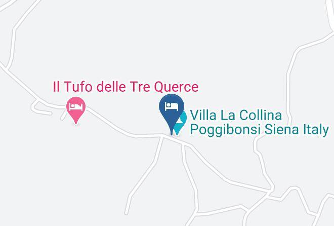 Siena - Azienda Agricola La Collina Di Agneta Holst Maps