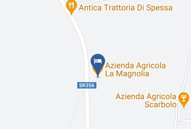 Udine - Azienda Agricola La Magnolia Maps