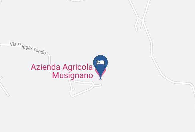 Azienda Agricola Musignano Map