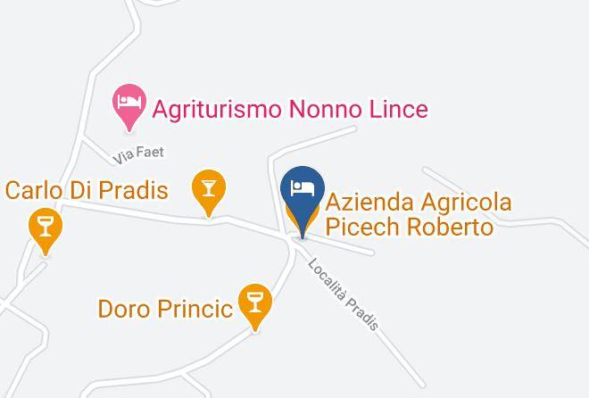 Gorizia - Azienda Agricola Picech Roberto Maps