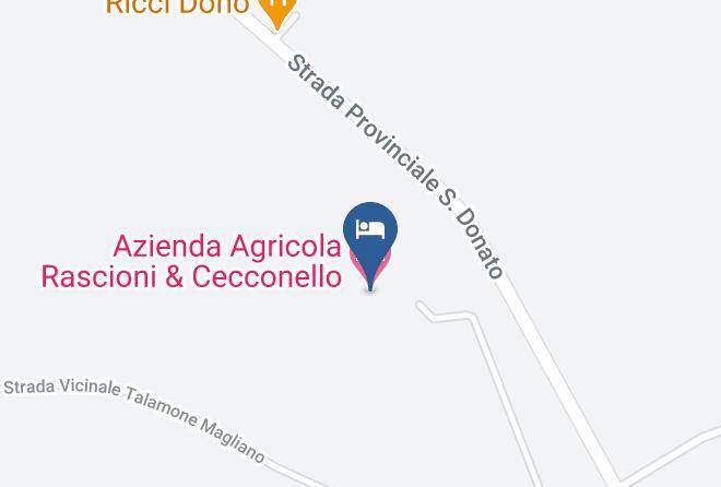 Grosseto - Azienda Agricola Rascioni & Cecconello Maps