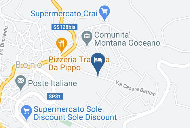 Sassari - Azienda Agricola Serranello Maps