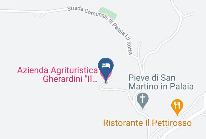 Pisa - Azienda Agrituristica Gherardini Il Monticino Maps