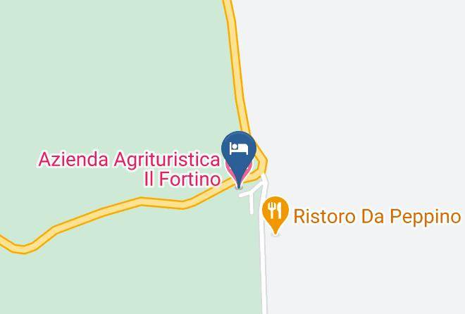Azienda Agrituristica Il Fortino Map