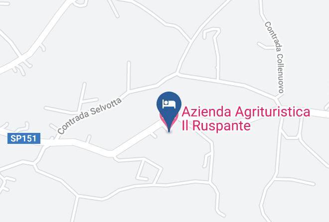 Frosinone - Azienda Agrituristica Il Ruspante Maps