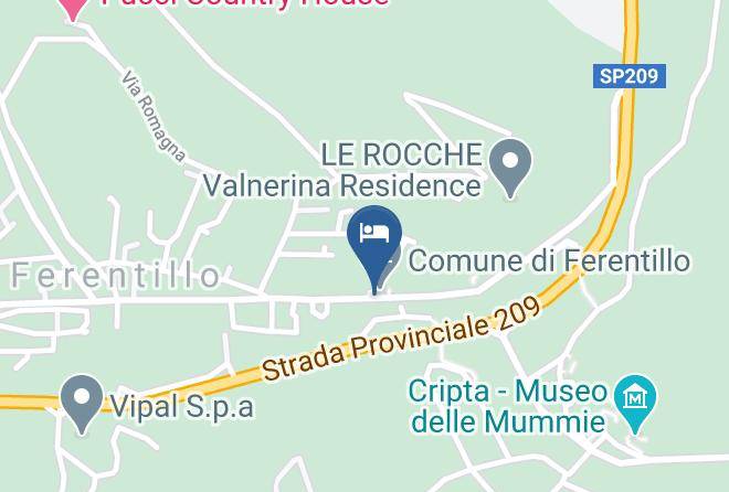 Terni - Azienda Agrituristica La Drupa Maps