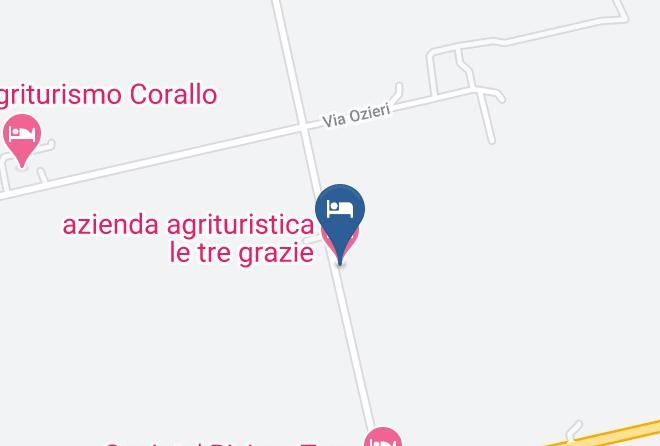 Sassari - Azienda Agrituristica Le Tre Grazie Maps
