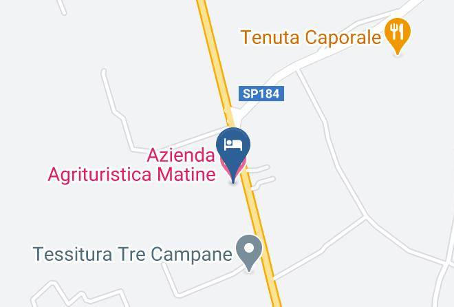 Azienda Agrituristica Matine Map