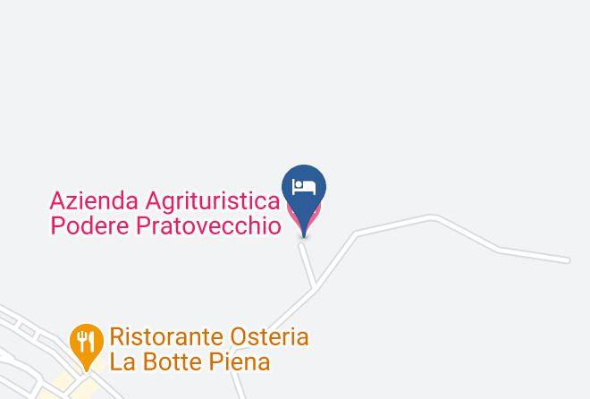 Siena - Azienda Agrituristica Podere Pratovecchio Maps