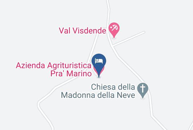 Belluno - Azienda Agrituristica Pra' Marino Maps