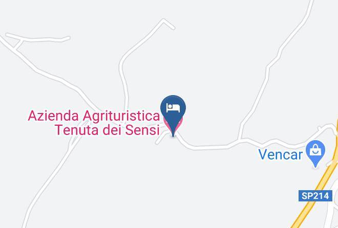 Chieti - Azienda Agrituristica Tenuta Dei Sensi Maps