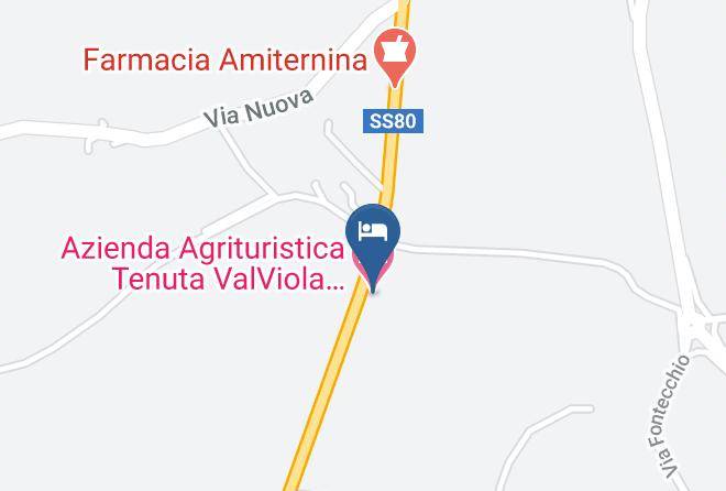 L Aquila - Azienda Agrituristica Tenuta Valviola Amiternum Maps