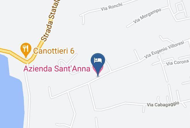 Azienda Sant'anna Map