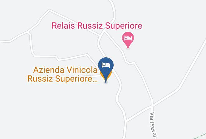 Gorizia - Azienda Vinicola Russiz Superiore Tenute Marco Felluga Maps