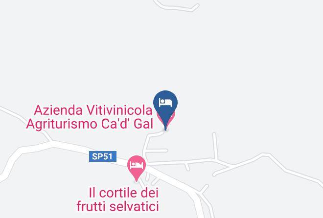Cuneo - Azienda Vitivinicola Agriturismo Ca'd' Gal Maps