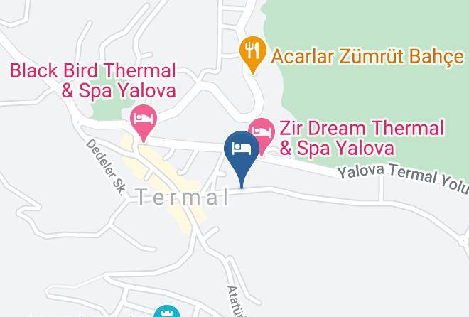 Gokcedere - Azim Thermal Hotel Maps