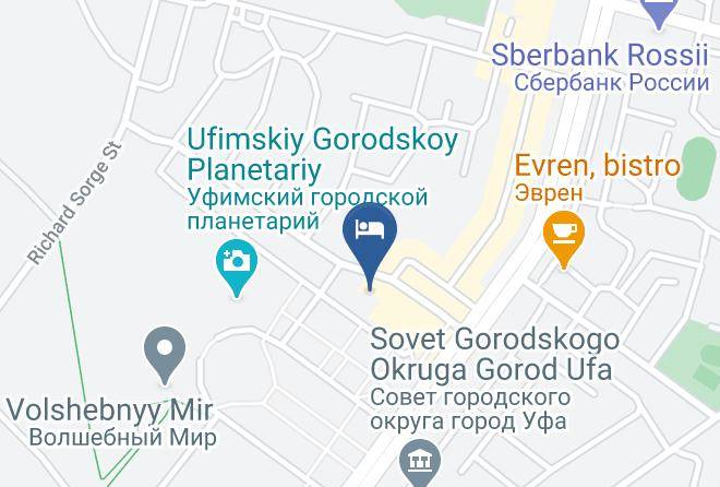 Ufa - Azimut Hotel Ufa Maps