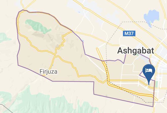 Ashgabat - Aziya Hotel Maps