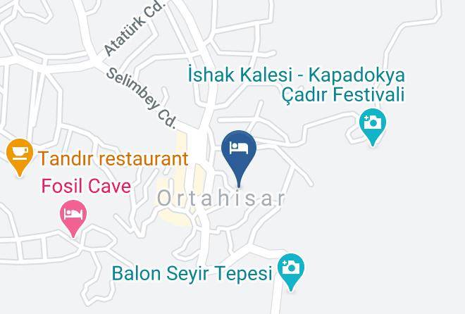 Aziz Cave Hotel Map