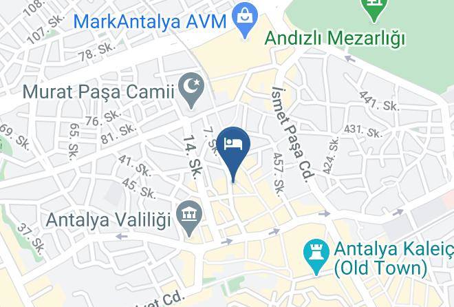 Muratpasa - Aziz Pansiyon 3 Maps