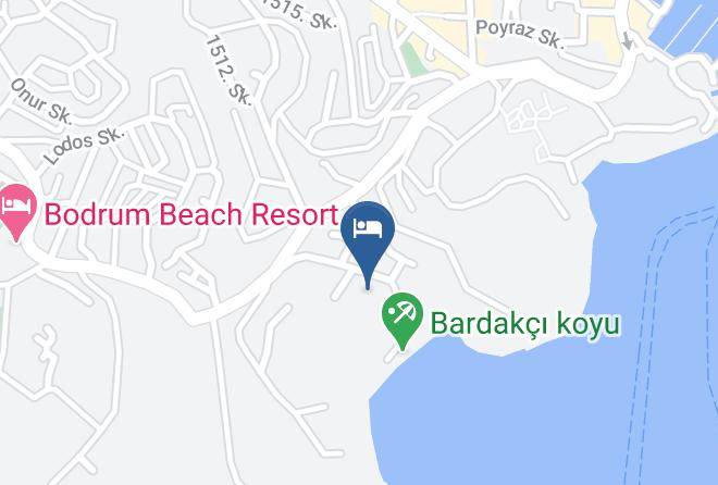 Bodrum - Azka Otel Maps
