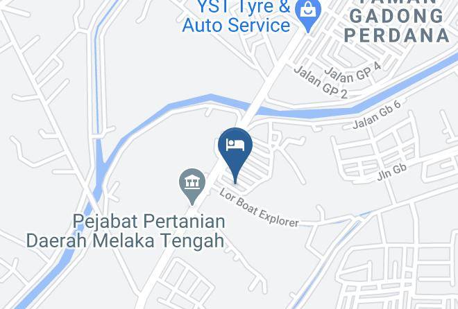 Melaka Tengah - Azkaguesthaus Maps