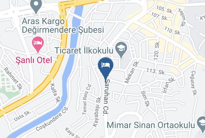Ortahisar - Azra Suite Otel Maps