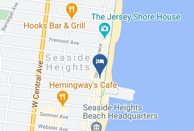 Ocean - Aztec Ocean Resort Maps