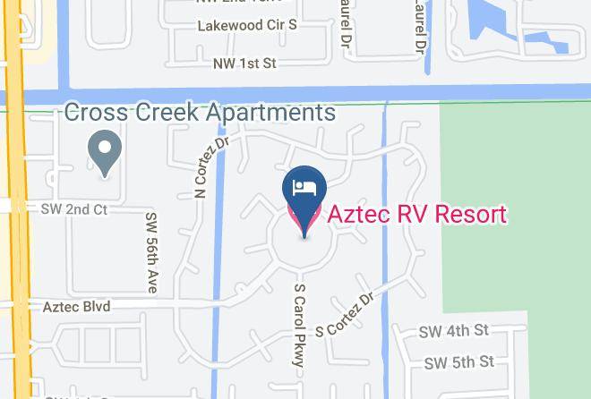 Broward - Aztec Rv Resort Maps
