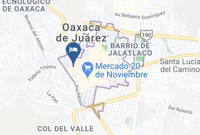 Oaxaca De Juarez - Azucena De Antequera Maps