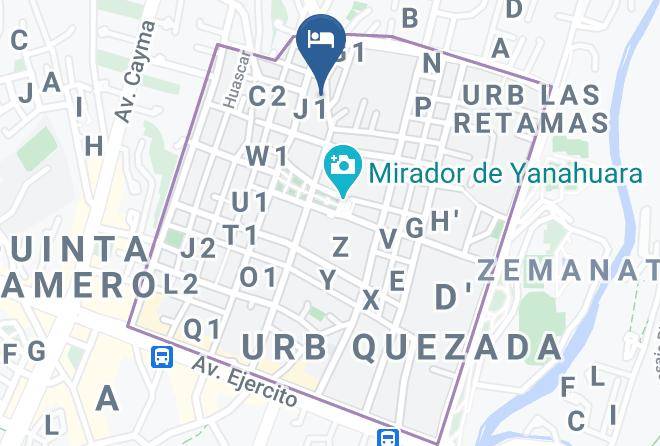 Yanahuara - Azul Colonial Inn Maps