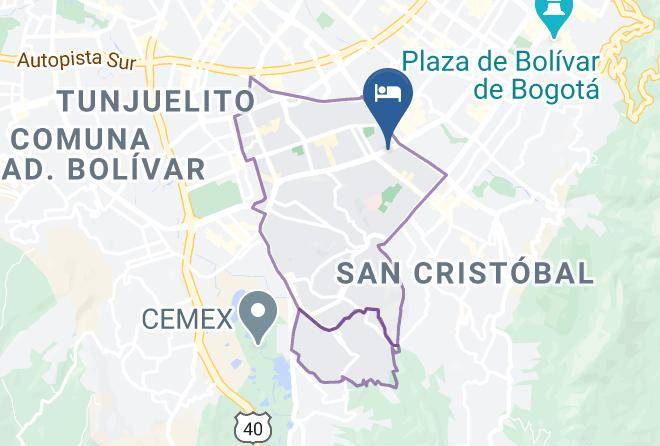 Bogota - Azul De La Tierra By On Vacation Maps