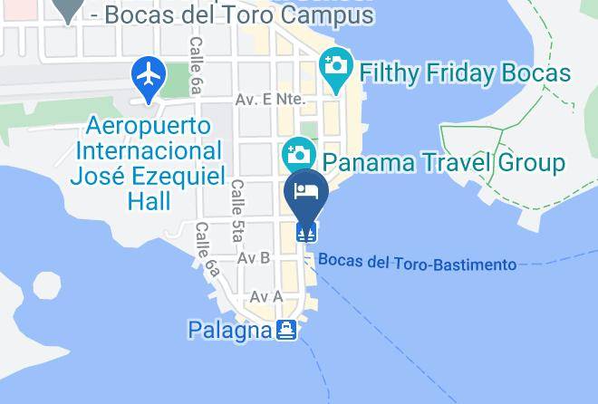 Bocas Del Toro - Azul Paradise Bocas Maps