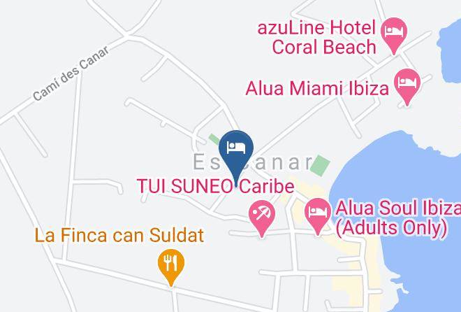 Baleares - Azuline Hotel Mediterraneo Maps
