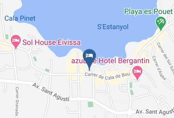 Azuline Hotel Mar Amantis I & Ii Map