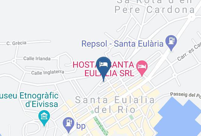 Azuline Hotel Mediterraneo Map