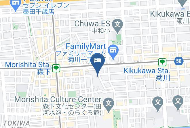 Koto Ward - Azuma Business Hotel Maps