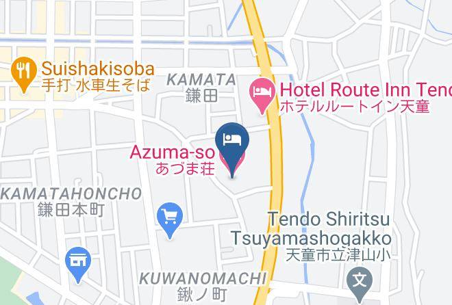 Tendo City - Azuma So Maps