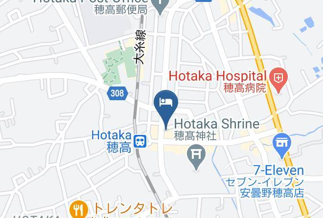 Azumino City - Azumino Park Hotel Maps