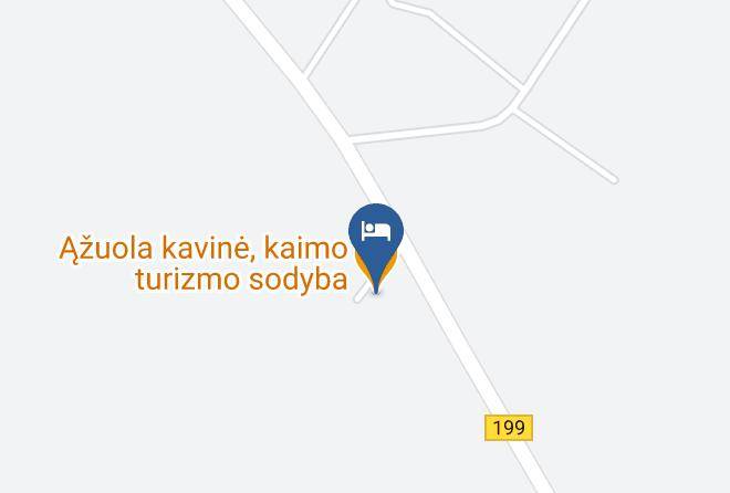Azuola Kavine Kaimo Turizmo Sodyba Map