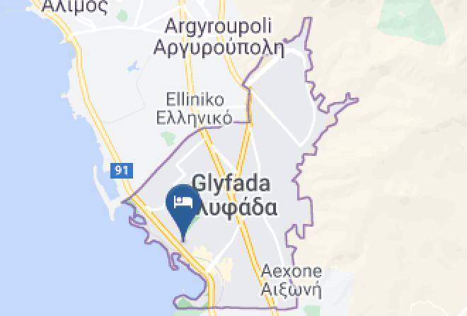 South Athens - Azur Suites Maps