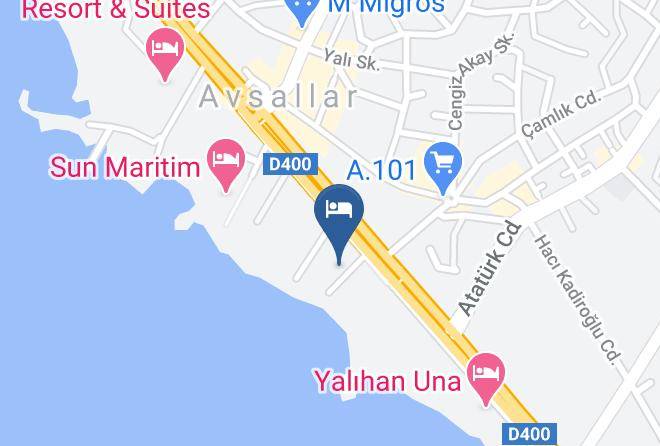 Alanya - Azura Deluxe Resort & Spa Maps
