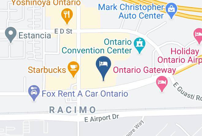 San Bernardino - Azure Hotel & Suites Ontario A Trademark Collection Hotel Maps