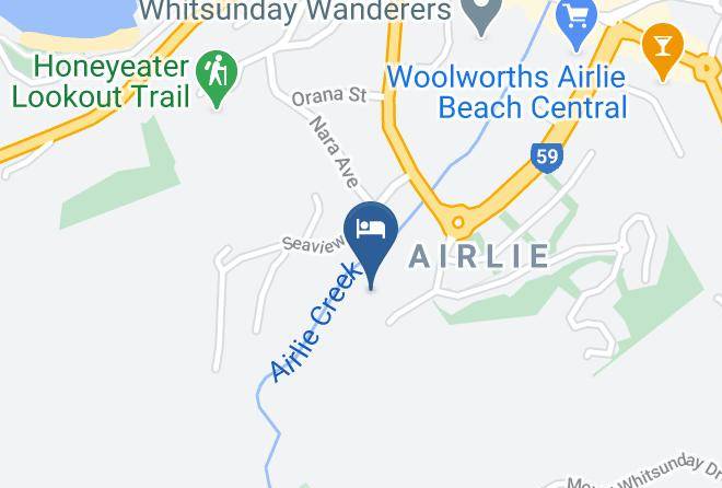 Whitsunday - Azure Sea Whitsunday Resort Maps