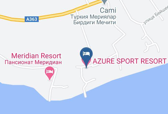 Ysyk Kol Region - Azure Sport Resort Maps